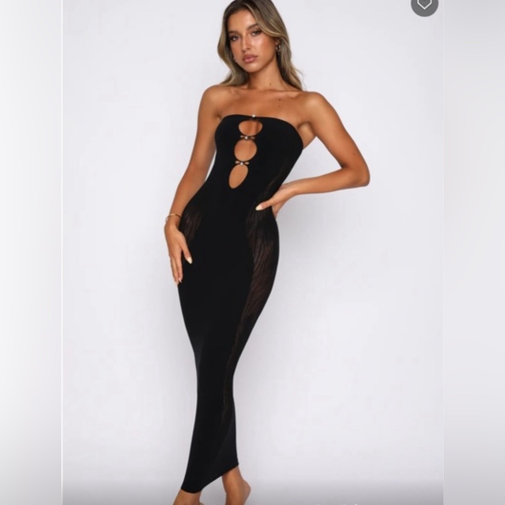 Your Peace Midi Dress Black